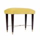 Art Deco rosewood footrest