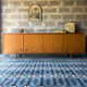 Enfilade scandinave vintage en teck, 1970