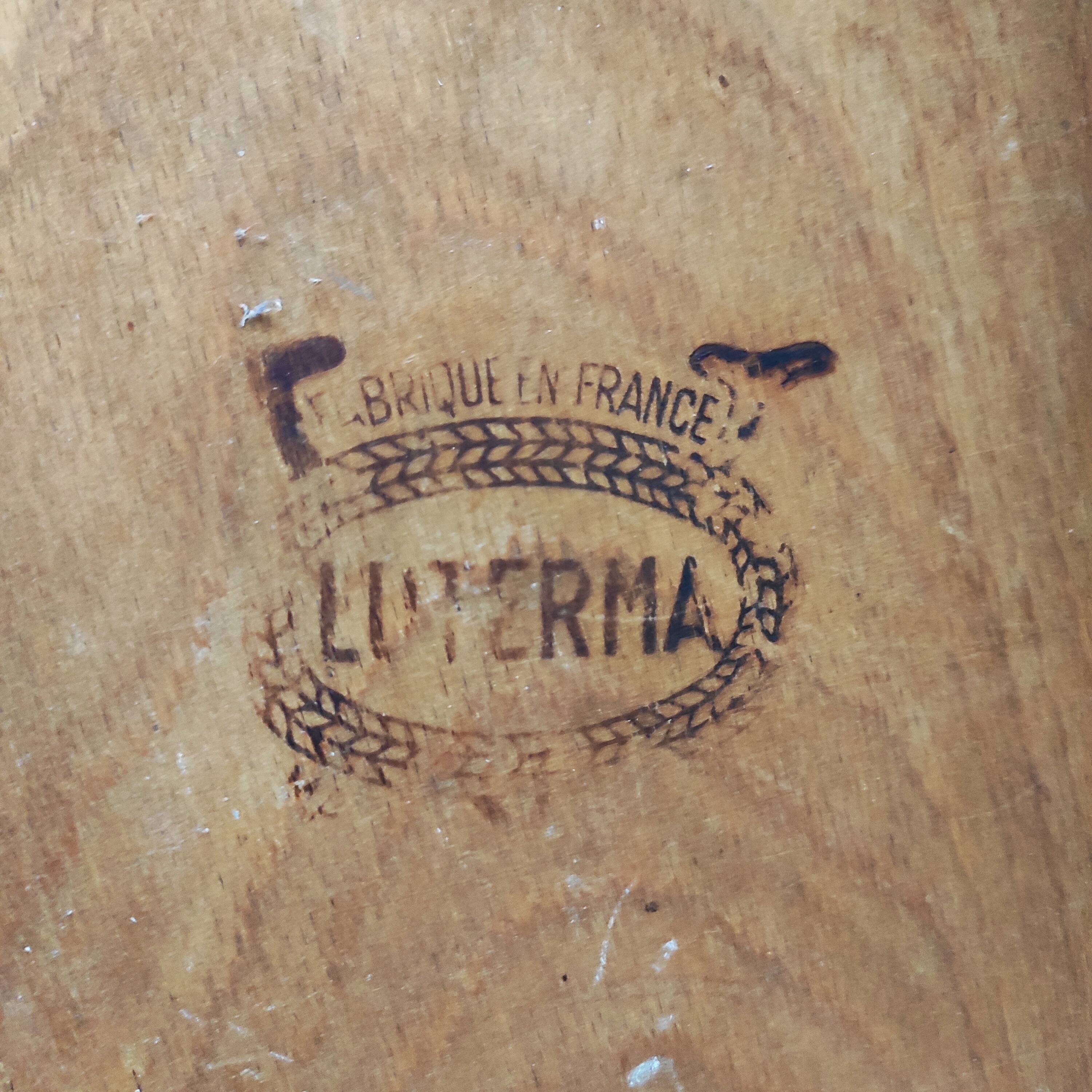 Paire de chaises vintage de bistrot Luterma