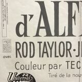 Original French cinema poster "Les Oiseaux" by Alfred Hitchcock - 120x160cm