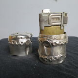 Silver Hermes lighter "Bambou"
