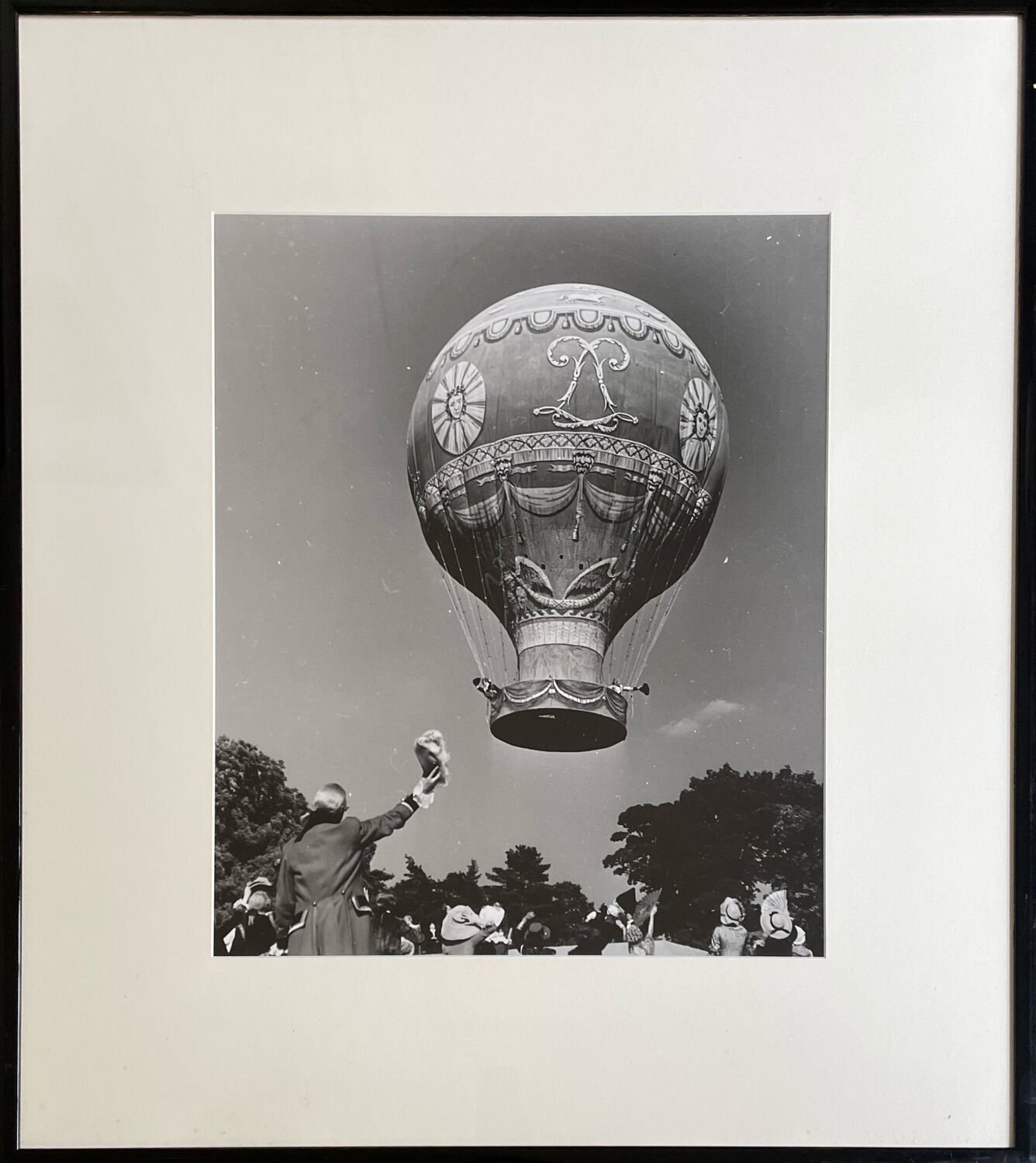 Silver photography Hot air balloon Palace of Versailles