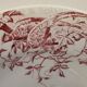 Pink ceramic plates