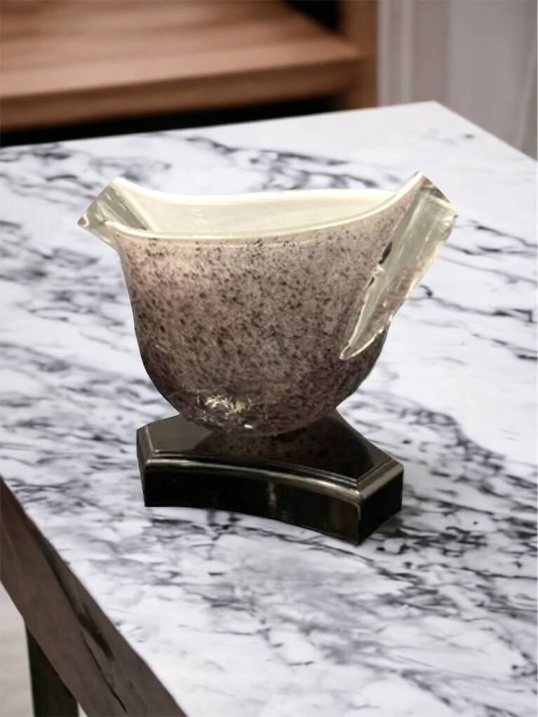 Murano Glass Table Lamps by Mila Schon, 1980s, Set of 2