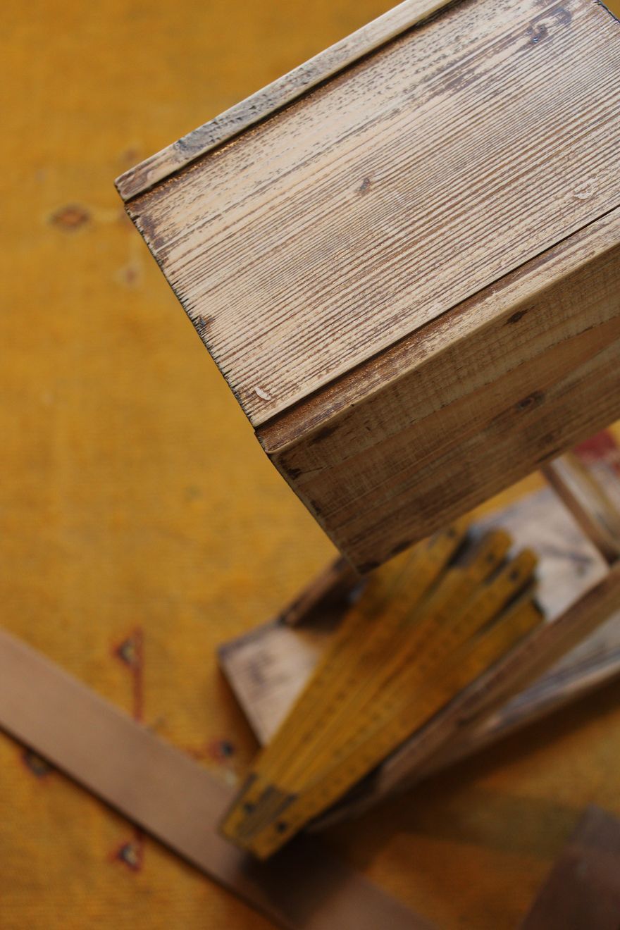 Lampe en bois