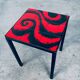 Ceramic Top Side Table, Belgium, 1960s
