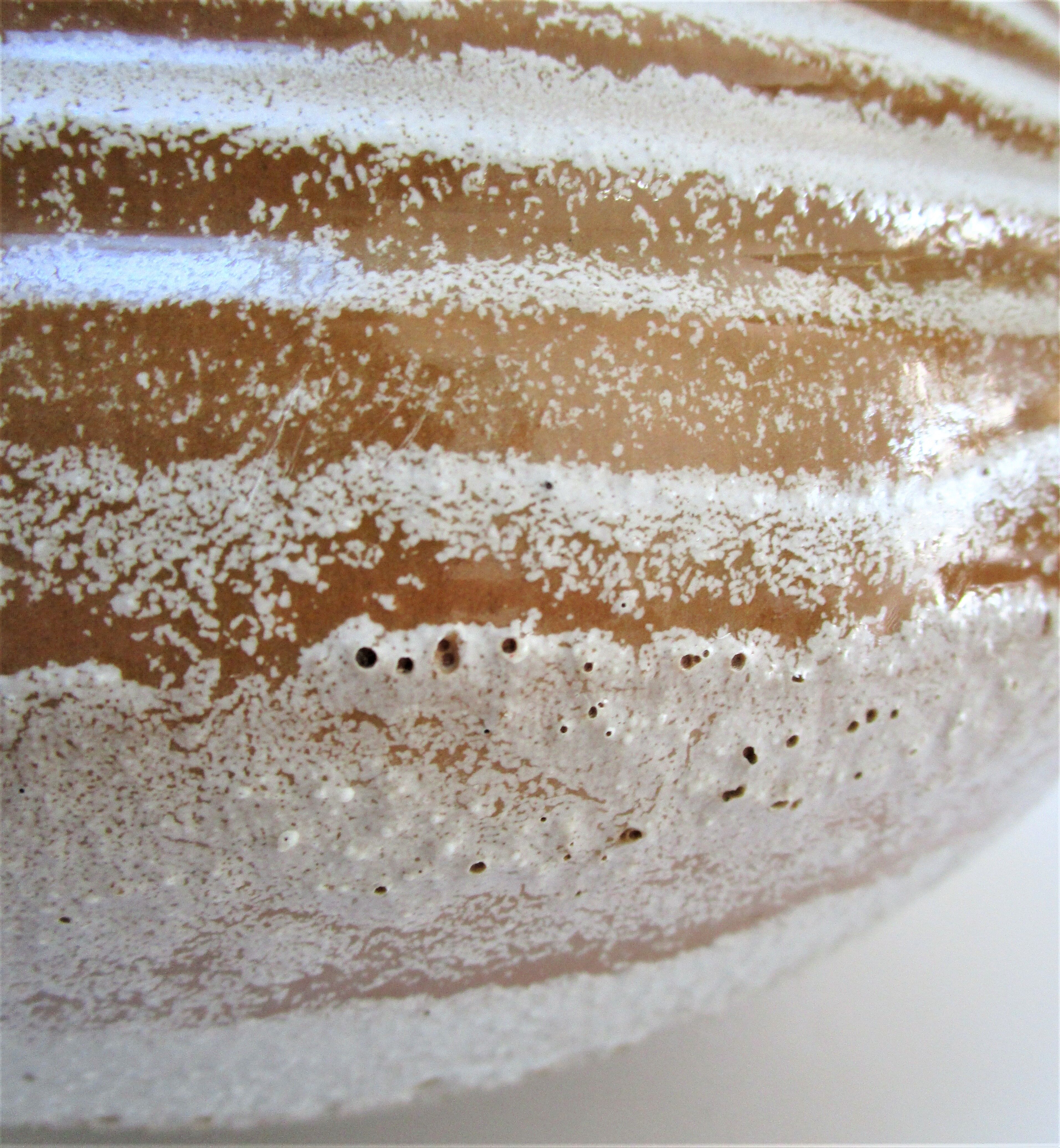 Italian ceramic lamp foot 70s