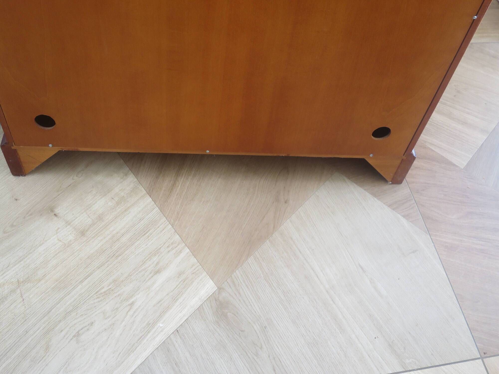 Occasional furniture - TV unit - Rotating tray - Louis Philippe - Solid wood