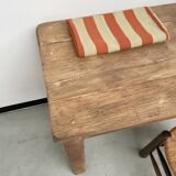 Oak console farm table 3m