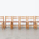 Ate van Apeldoorn Set of 6 Dining Chairs for Houtwerk Hattem 1960s