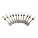 Silver metal cutlery set by Ercuis 37 pieces