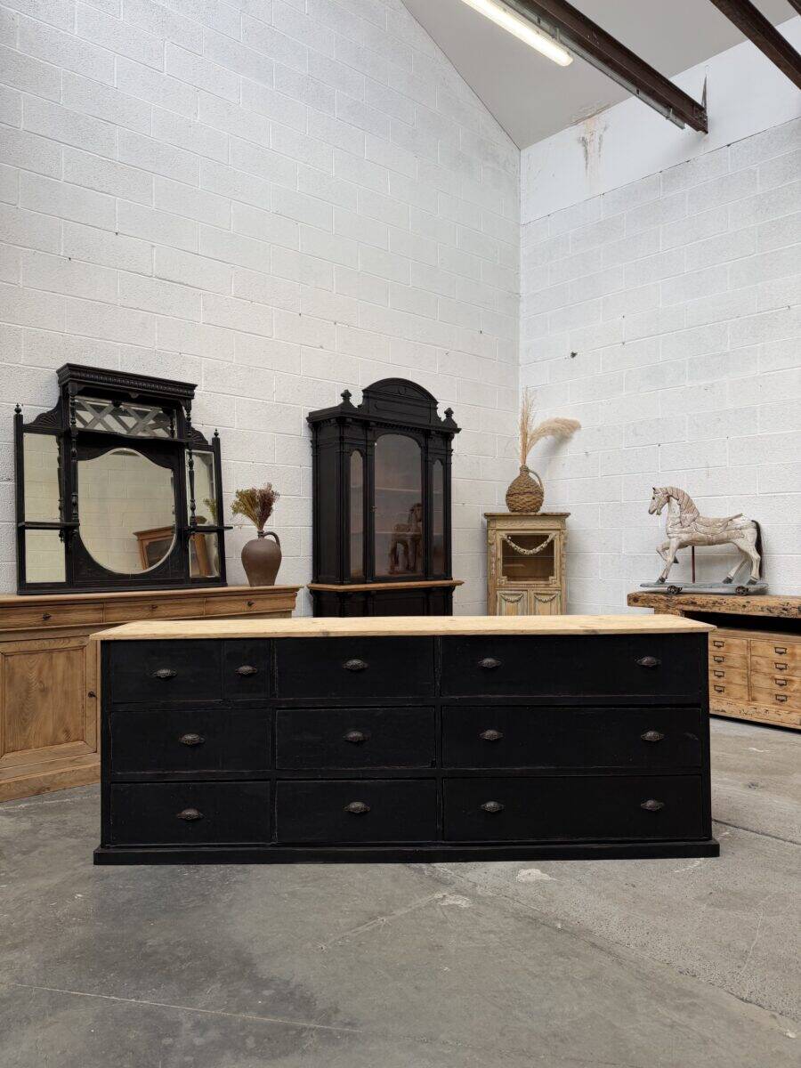 Workshop furniture from the early 20th century.