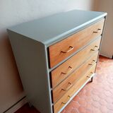 Commode vintage relookée
