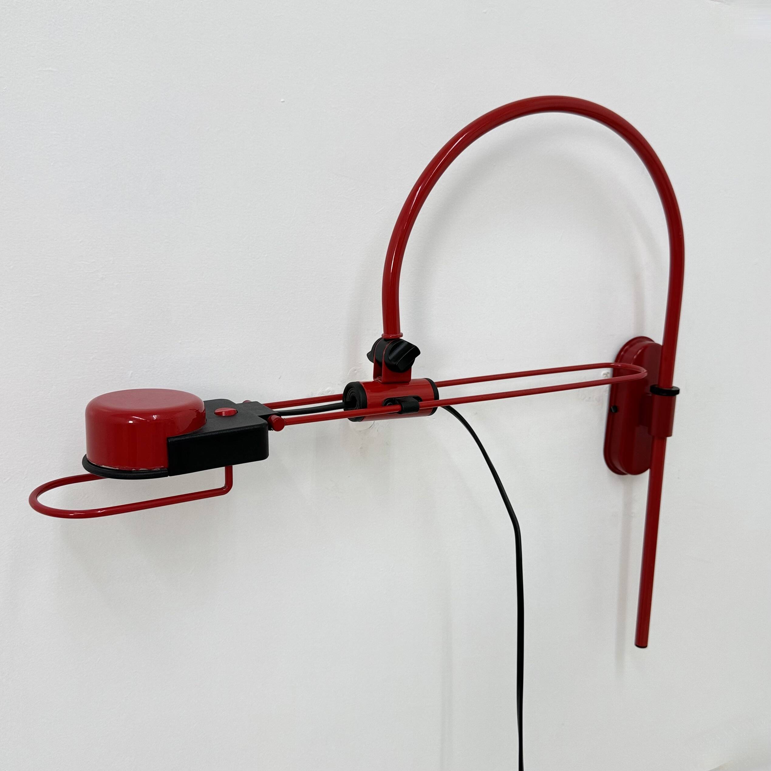 Italian adjustable wall Lamp by Vico Magistretti, 1980s