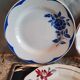 Assiettes plates en faience anciennes