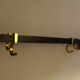 Teak, brass and black metal coat and hat rack, 1960