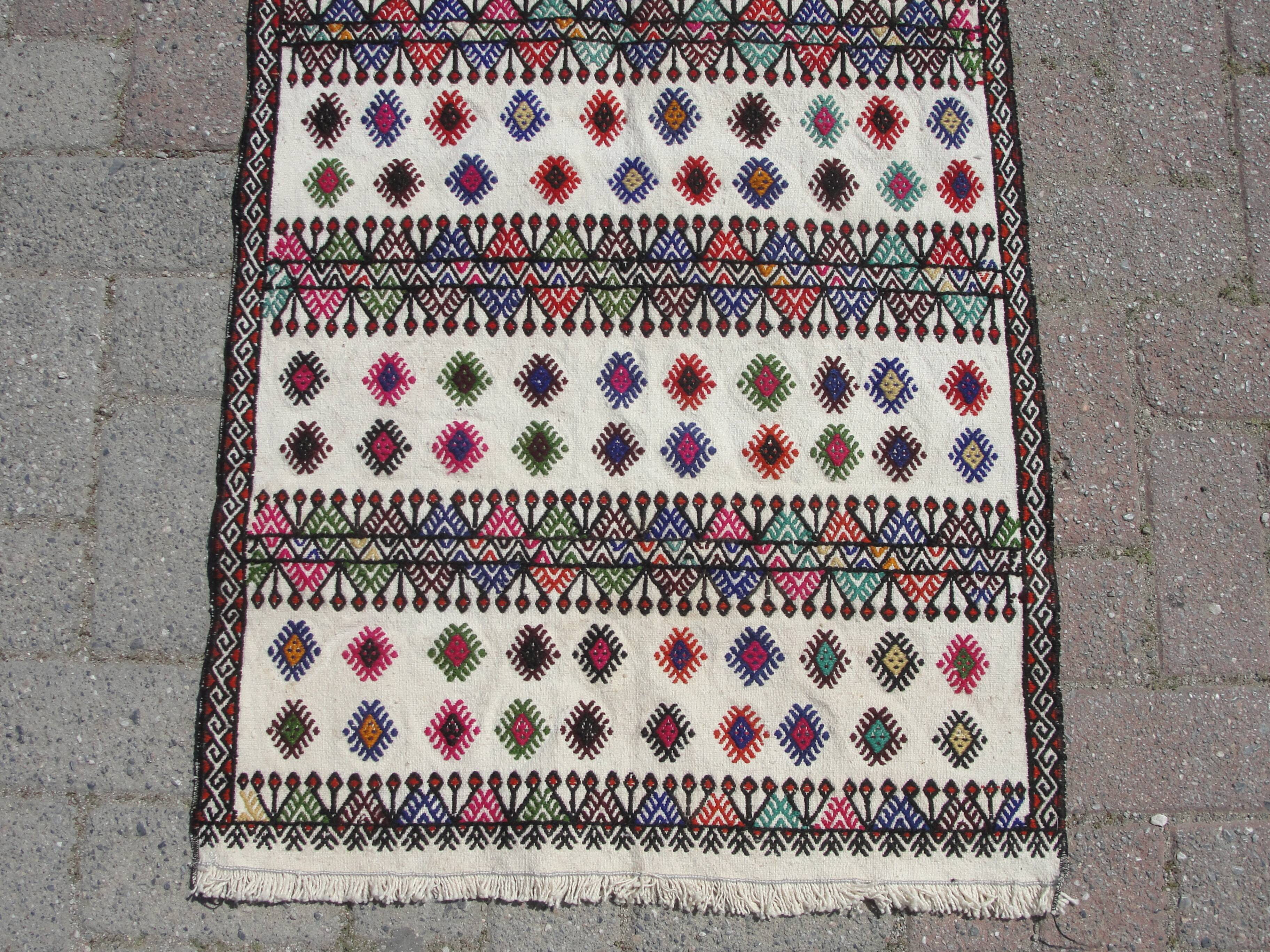 Small Cotton Doormat kilim rugs