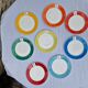 Set of 8 Pantone Dessert Plates by Luca Trazzi for Serax