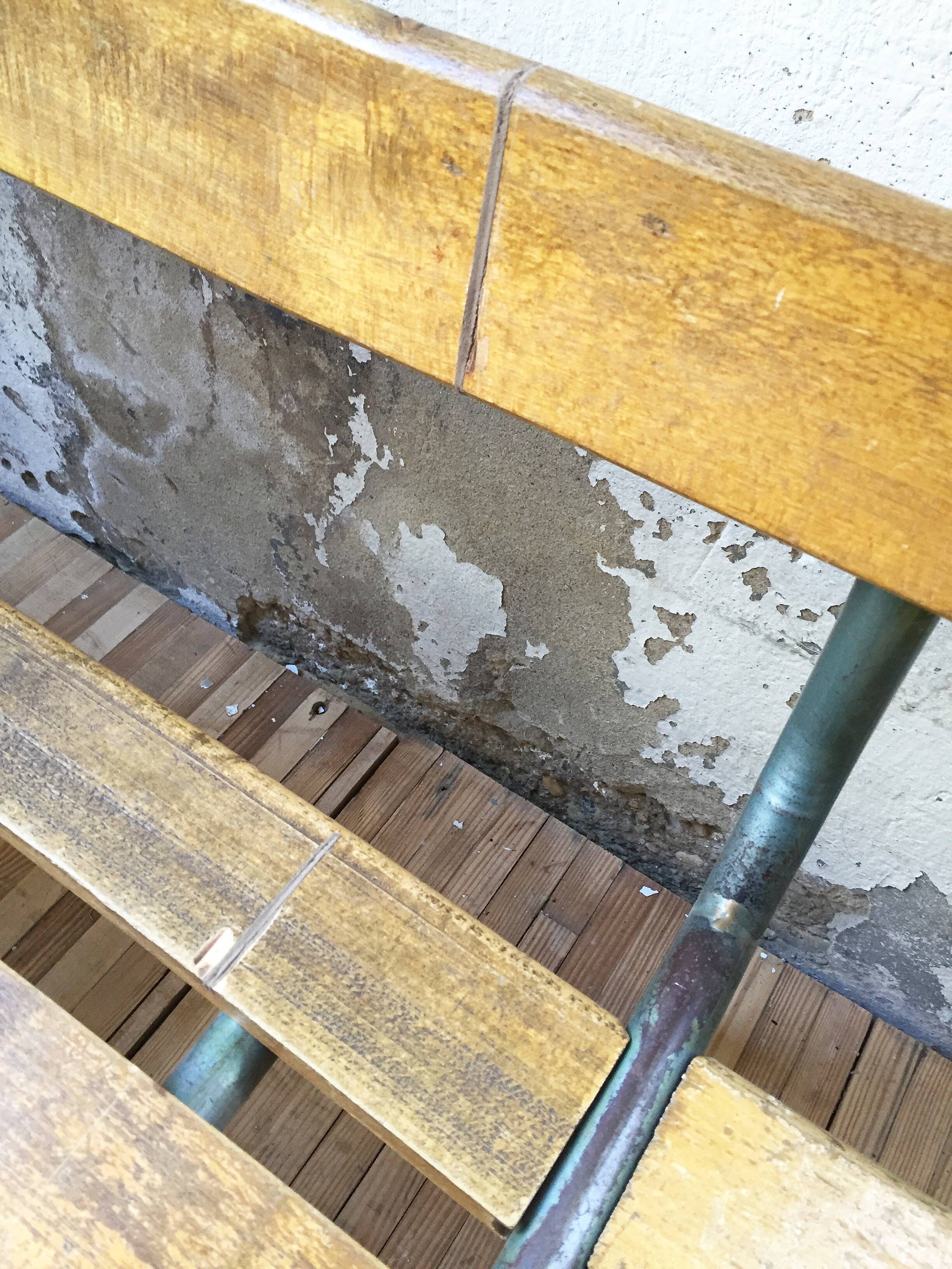 Bench school vintage 2 m