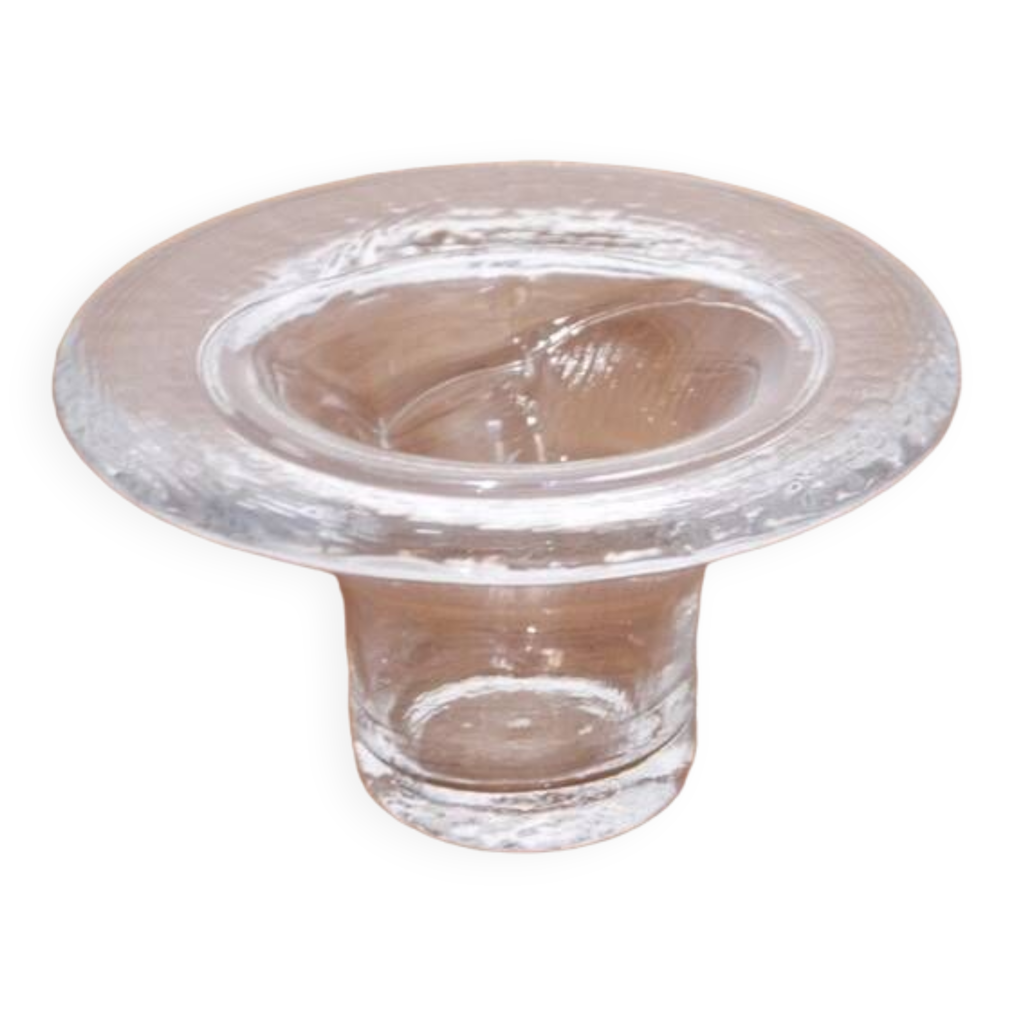 Vintage glass bowl by Kosta boda