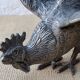 Rooster in metal