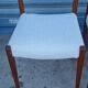 Set of 4 Scandinavian teak chairs