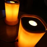 Duo of bedside lamps