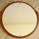 Fins teak mirror 1960s  51x48cm