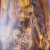 Pair of solid walnut cabinet doors