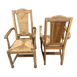 Lot de 2 chaises vintage