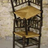 Pair of mulched chairs