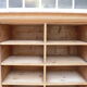 Furniture shelf scoured damask