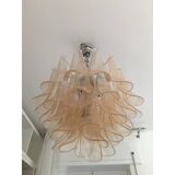 Italian Gold Selle Murano Glass Candlestick