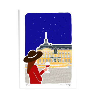 Illustration "Place de la Bourse"