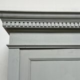 Antique painted wardrobe.