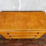 Commode vintage pieds compas