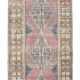 Red & Gold Persian Hallway Runner Rug,  92x314Cm
