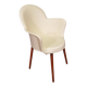 Set of 6 Sintesi Gogo chairs with wooden legs by Marcello Ziliani, 1990s