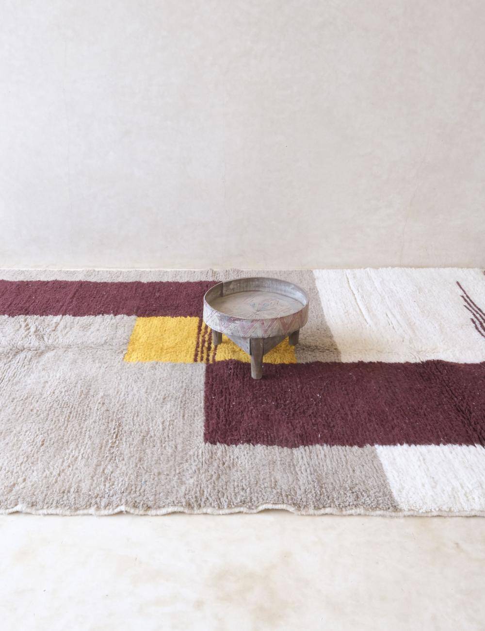 Contemporary wool rug - 293 x 193 cm