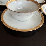 Limoges porcelain coffee service "r.leclair"