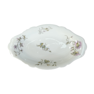 Limoges porcelain oval raviers for E. Bourgeois Paris