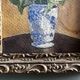 Early 20th century painting "The bouquet in the blue vase"