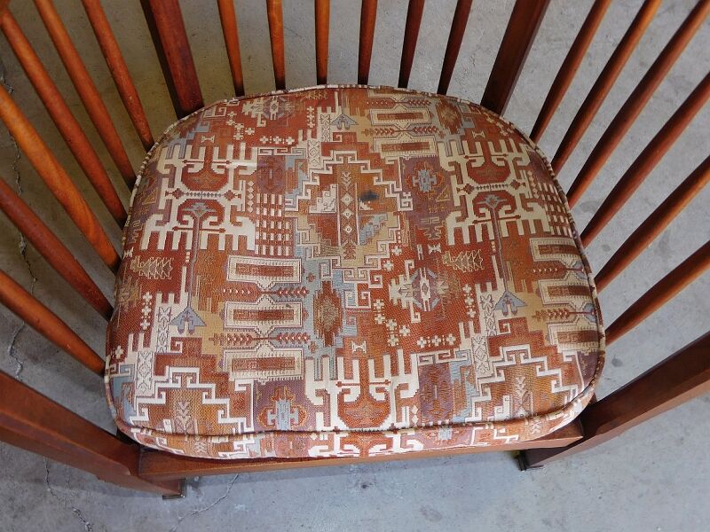 Fauteuil art deco 1920 marqueterie