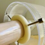 Portuguese mid century modern pink wall sconce light