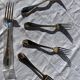 Lot de 5 fourchettes  Christofle  vintage