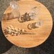 Table basse en bois brut
