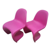Pair of Panton chairs by Verner Panton, Vitra