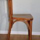 Set of 3 Baumann chairs No. 27 dark beech
