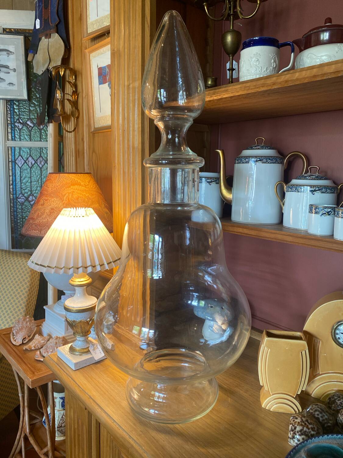 Large pharmacy bottle XIX