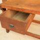 Solid wood workshop table